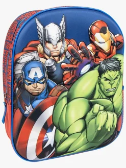 Marvel Avengers 3D Rygsæk, Blå/Rød