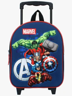 Marvel Avengers 3D Trolley Rygsæk Great Escapes, Blå