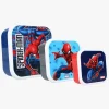 Marvel Spider-Man 3 in 1 Madkasse Let's Eat!, Navy