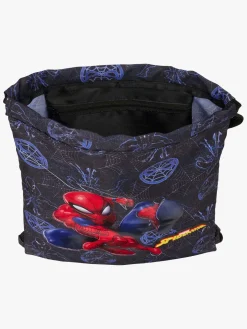 Marvel Spider-Man Gymnastikpose Attack, Sort/Blå