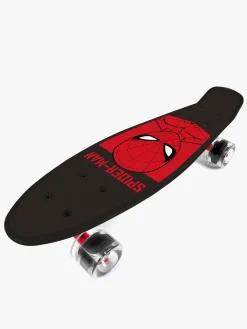 Marvel Spider-Man Pennyboard Skateboard, Sort/Rød