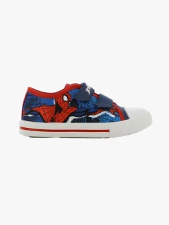 Marvel Spiderman Sneakers, Navy/Red