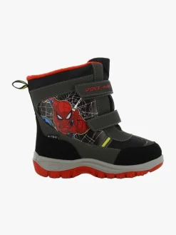 Marvel Spider-Man Vinterstøvler, Dark Grey/Black