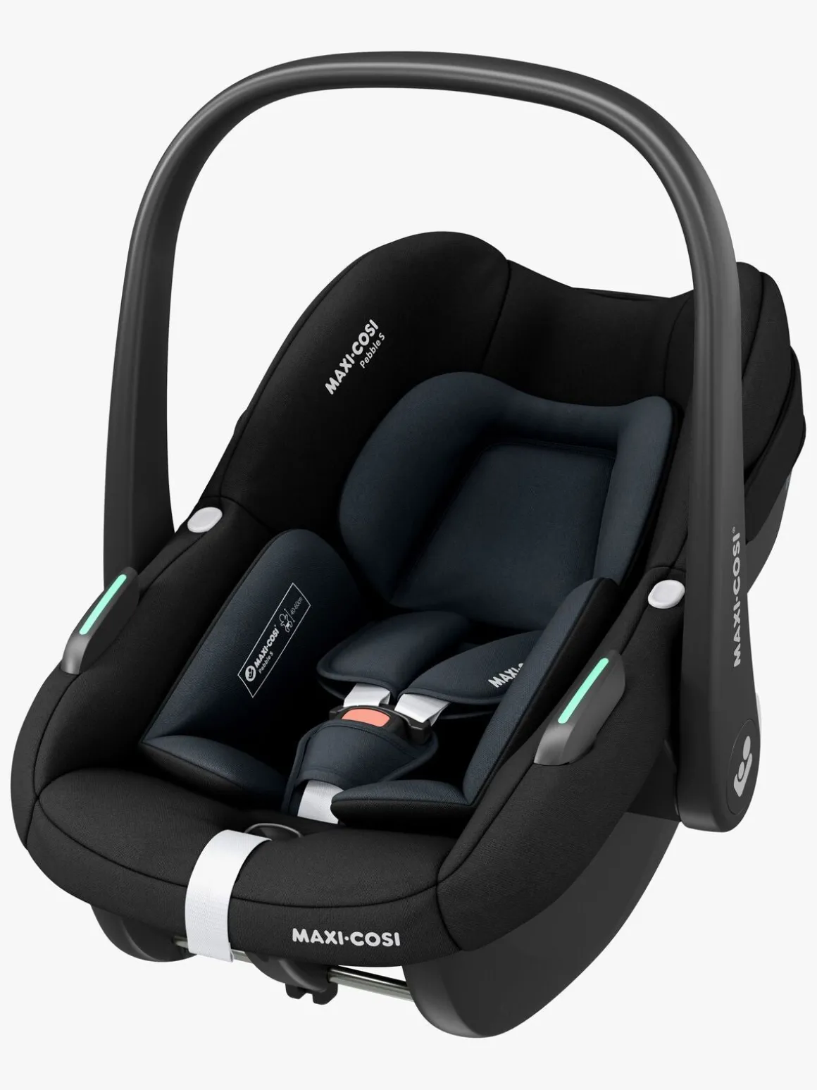 Maxi-Cosi Pebble S Autostol Baby inkl. FamilyFix S Base, Tonal Black