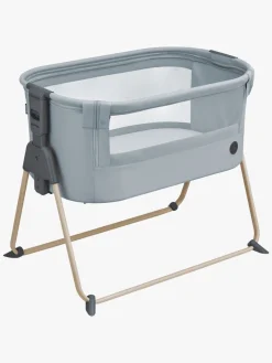 Maxi-Cosi Tori Beyond Bedside Crib, Grey Eco