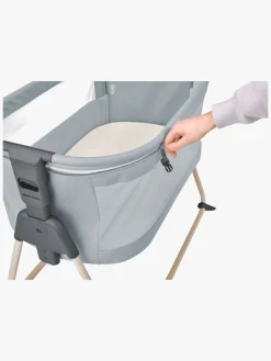 Maxi-Cosi Tori Beyond Bedside Crib, Grey Eco