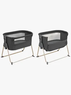 Maxi-Cosi Tori Beyond Bedside Crib, Graphite Eco