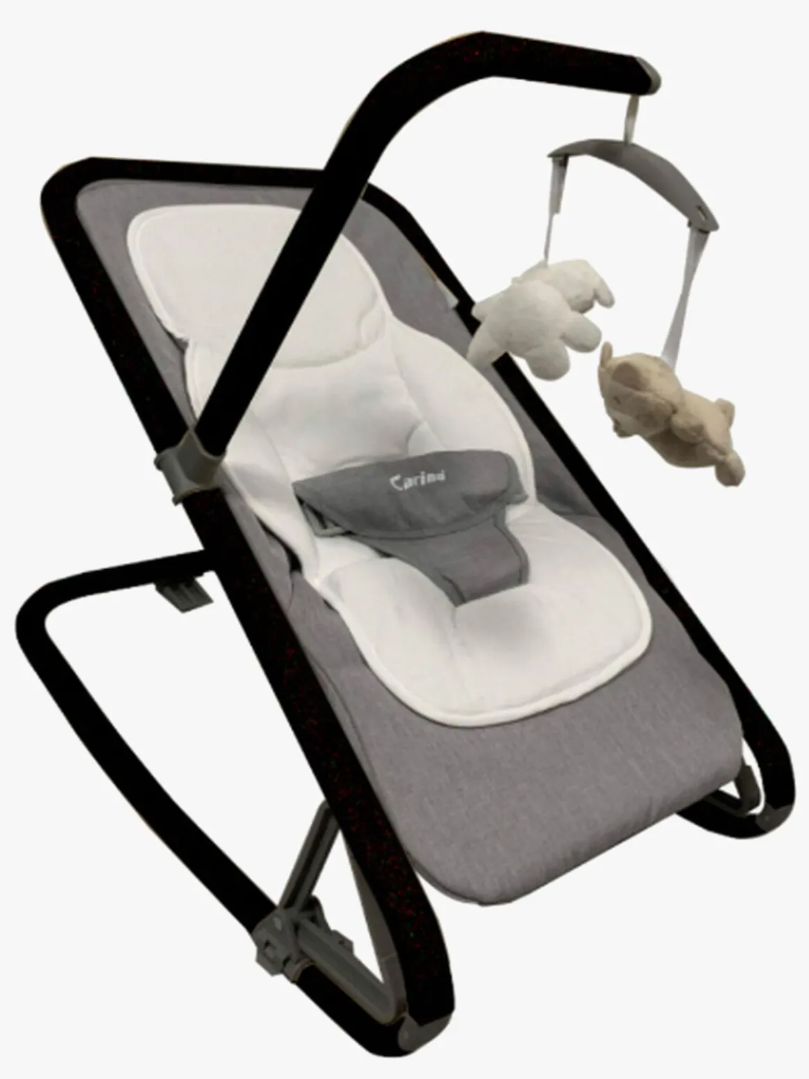 2ME Klara Skråstol inkl. Legetøjsbøjle, Grey