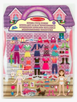 Melissa & Doug Genanvendeligt Klistermærkesæt Dress-Up