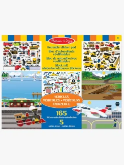 Melissa & Doug Genanvendelig Klistermærkebog Køretøj