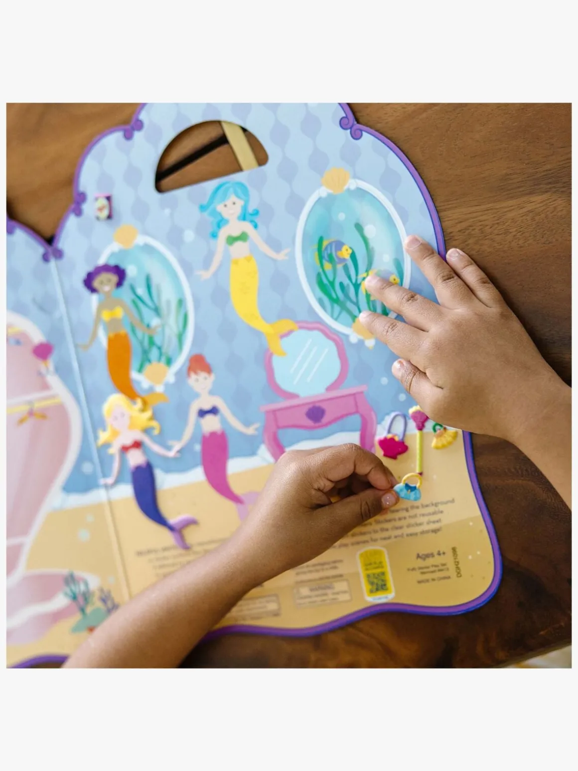 Melissa & Doug Klistermærkebog Havfruer 65 Stk.