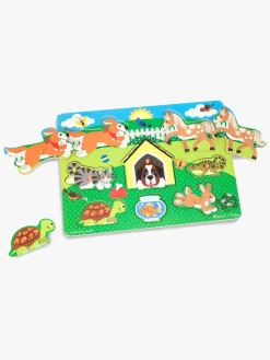 Melissa & Doug Knoppuslespil Kæledyr 8 Brikker