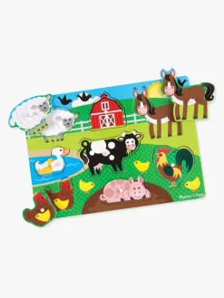 Melissa & Doug Knoppuslespil Bondegårdsdyr 8 Brikker