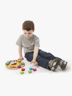 Melissa & Doug Træpuslespil Lær Klokken