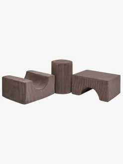 Meowbaby Shape Sæt 3 Elementer, Brun