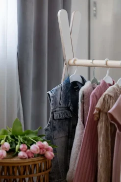 Meowbaby Tipi Tøjstativ L, Hvid