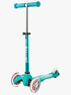 Micro Løbehjul Trehjulet Mini 3-i-1 Deluxe, Turkis