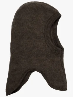 Mikk-Line Elefanthue Merinould, Dark Brown Melange