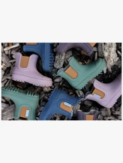 Mikk-Line  Forede Gummistøvler Uldblanding, Twilight Mauve