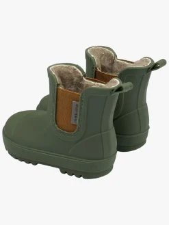 Mikk-Line  Forede Gummistøvler Uldblanding, Thyme