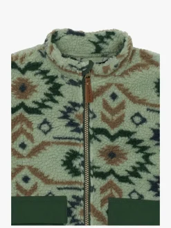 Mikk-Line Teddy-jakke, Balsam Green