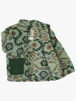 Mikk-Line Teddy-jakke, Balsam Green