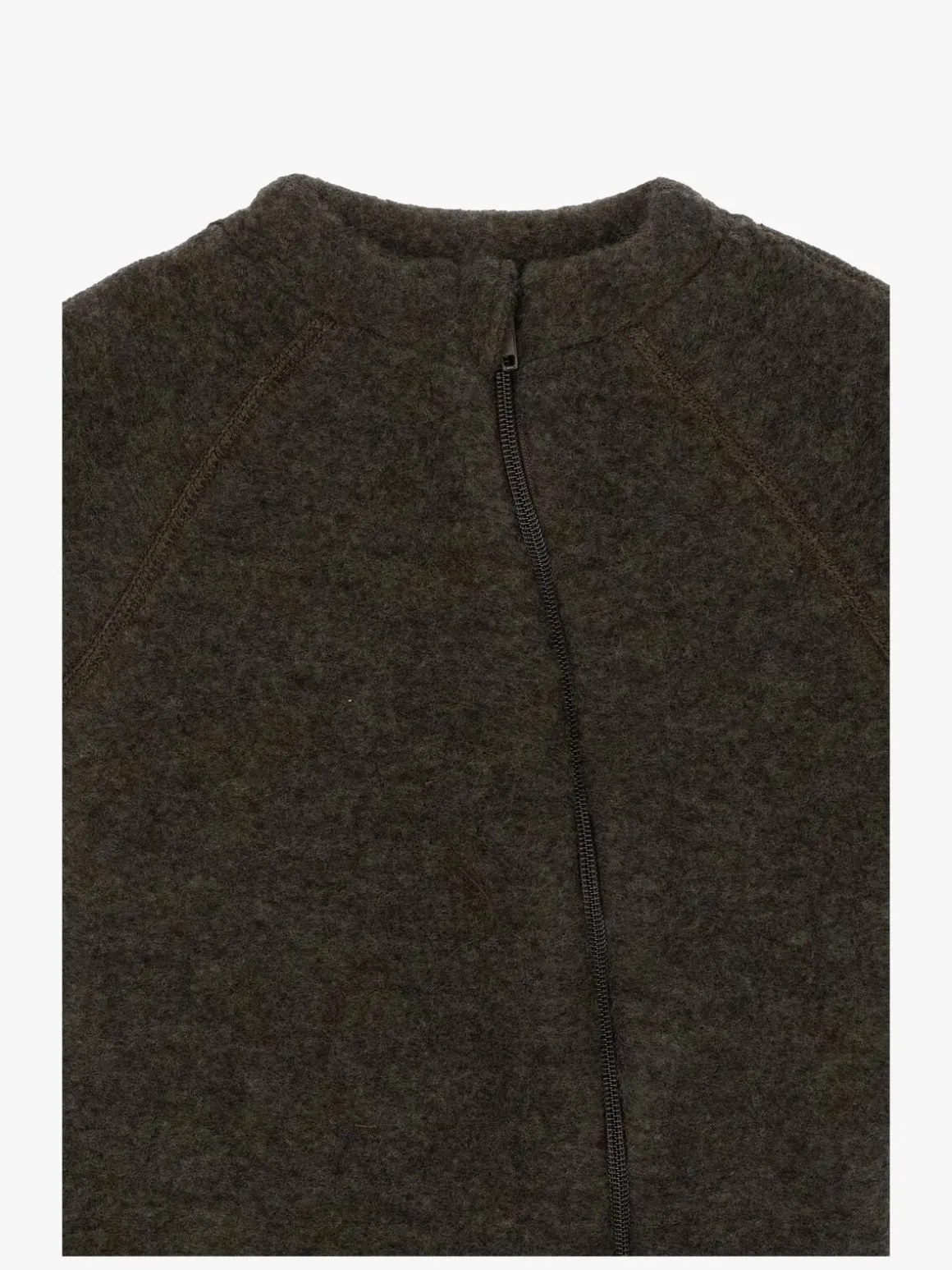 Mikk-Line Ulddragt Merino, Dark Brown Melange