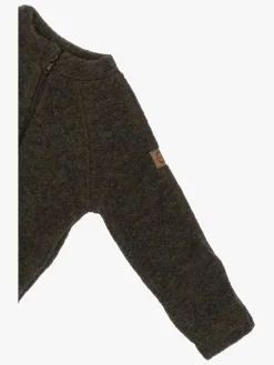 Mikk-Line Ulddragt Merino, Dark Brown Melange