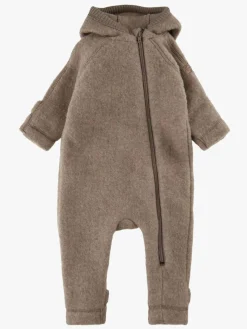 Mikk-Line Ulddragt Merinould med Ører, Melange Denver