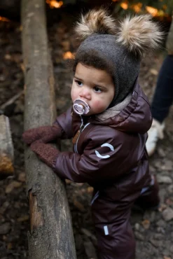 Mikk-Line Vanter Uldblanding 3-pak, French Roast-Black-Antrazite