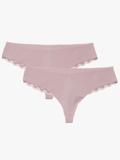 Milki Trusser 2-pak, Dusty Pink