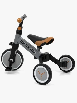 Milly Mally Optimus 3-i-1 Trehjulet Cykel, Grå