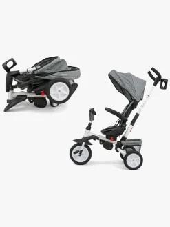 Milly Mally Trehjulet Cykel Stanley Gummi, Grå