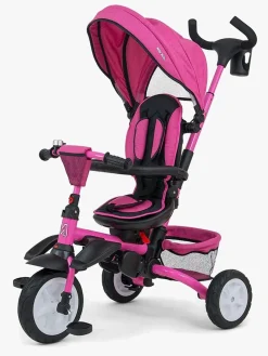 Milly Mally Trehjulet Cykel Stanley Gummi, Pink