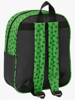 Minecraft 3D Mini Rygsæk 6L, Blå/Grøn