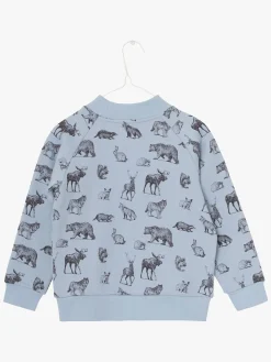 MINI A TURE Jannic Trøje, Cashmere Blue