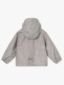 MINI A TURE Julien Regnjakke, Print Vapor Gray