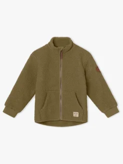 MINI A TURE Saleh Fleecetrøje, Capers Green