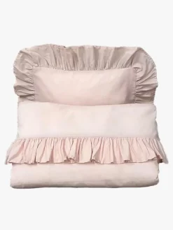 Mini Dreams Frill Sengesæt 100x130, Pink
