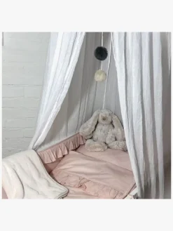 Mini Dreams Frill Sengesæt 100x130, Pink