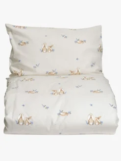 MiniDreams Sengesæt Tremmeseng 100x130 Bunny, Sandfarvet