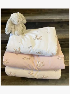 MiniDreams Sengesæt Tremmeseng 100x130 Bunny, Sandfarvet