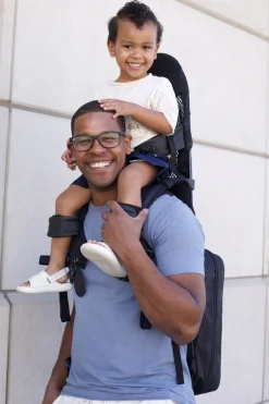 MiniMeis Skulderbærestol G5, Black Premium