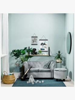 Minitude Bogstavslampe F, Sort