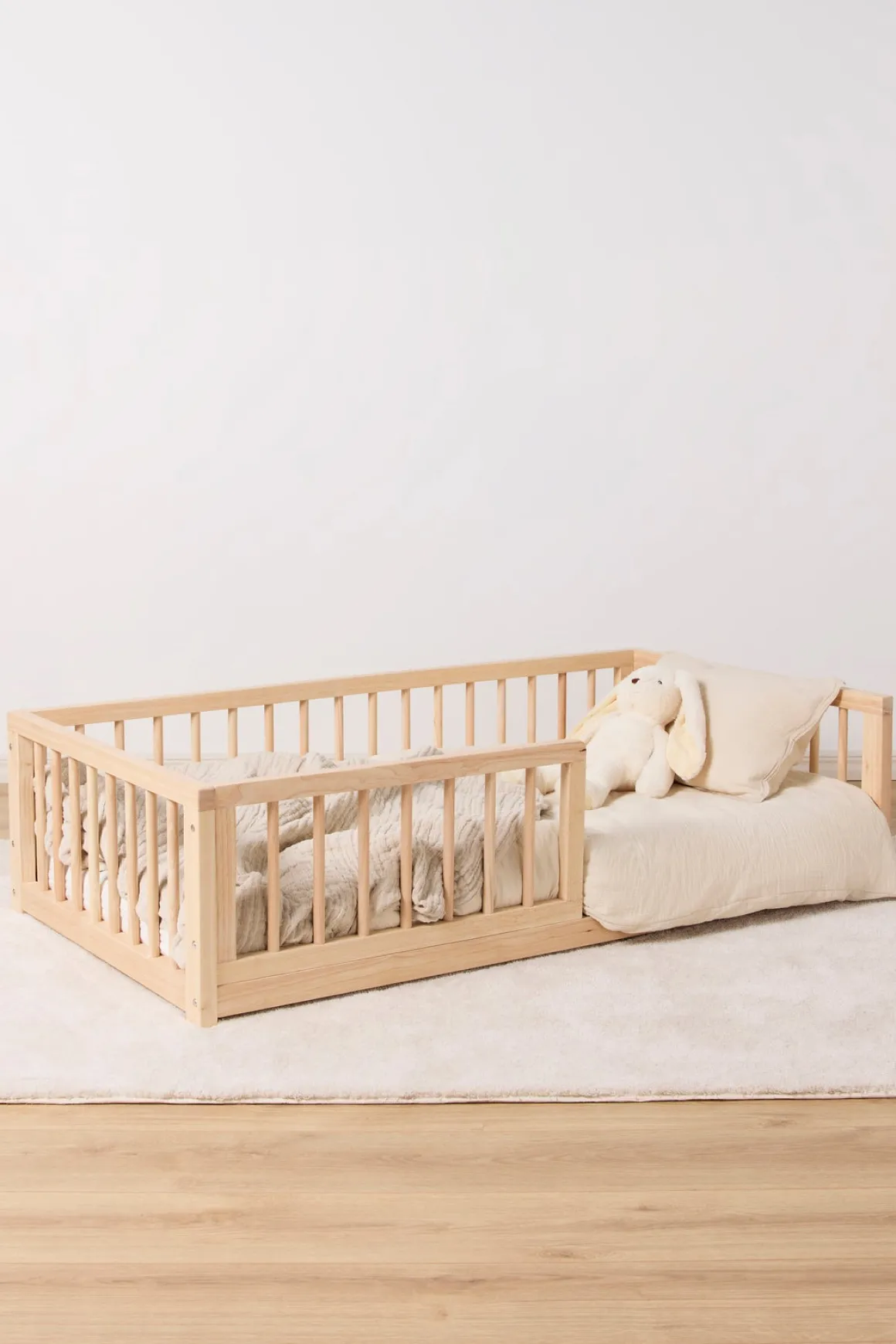 Minitude DYLAN Juniorseng inkl. BabyMatex Madras Carpathia 70x140, Natur