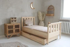 Minitude ETHAN Seng 90x200, Natur