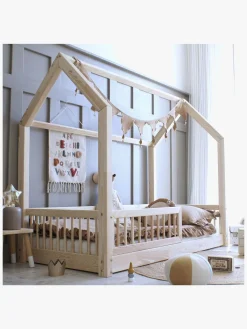 Minitude JAMES Junior-/Montessori-seng 90x190, Natur