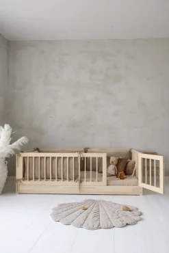 Minitude JULIAN Junior-/Montessori-seng 100x200, Natur