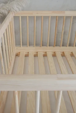 Minitude JULIAN Junior-/Montessori-seng 100x200, Natur