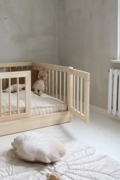 Minitude JULIAN Junior-/Montessori-seng 100x200, Natur